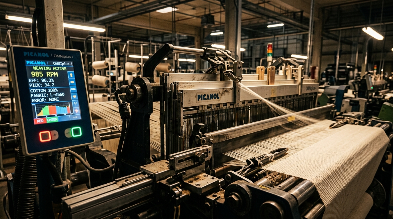 Air-Jet and Rapier Weaving Looms