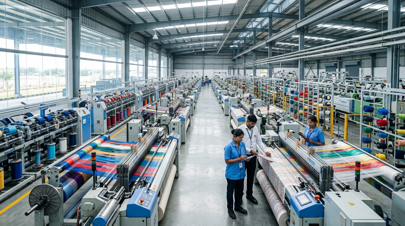 Coimbatore Textile Manufacturing Plant
